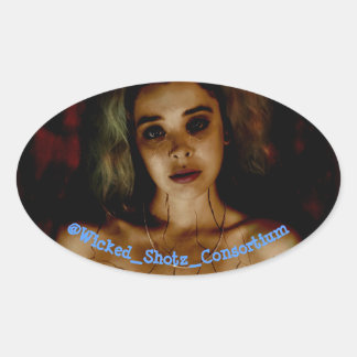 破損 楕円形シール