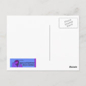 破損、線維筋痛はがき ポストカード (裏面)