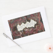 破損 長方形シール (封筒)