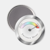 破断忍耐メーターゲージ磁おもしろい石 マグネット (正面/裏面)