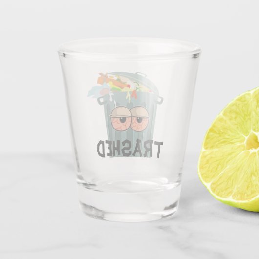 破棄 ショットグラス (裏面)