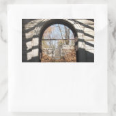 破滅の道を見通す 長方形シール (バッグ)