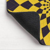 破烈するアーガイルか花-タクシー マウスパッド (コーナー)