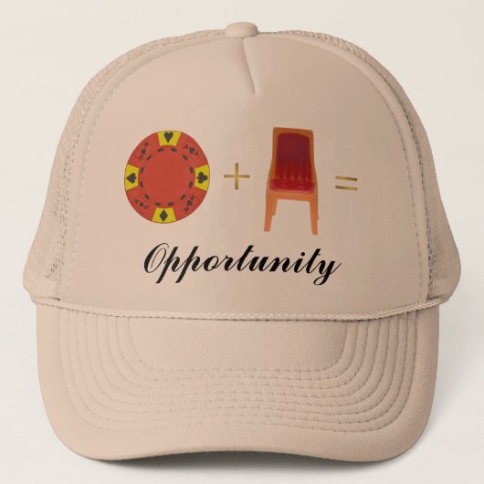 破片および椅子 キャップ (正面)