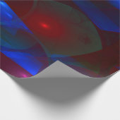 破片3D炎フラクタル ラッピングペーパー (角)