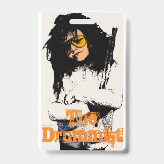 破片BarkhouseはDrummistです。 VIPのパス バッジ