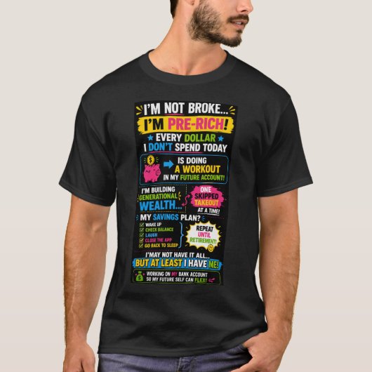 破産してないTシャツ Tシャツ (正面)