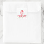 破産保に集中して落ち着く スクエアシール (バッグ)