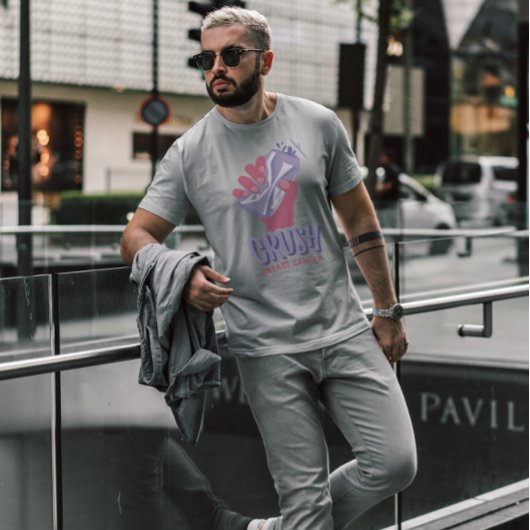 破砕乳がん引用文 Tシャツ