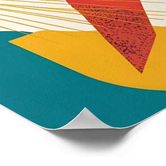 破砕地平線 ポスター (角)