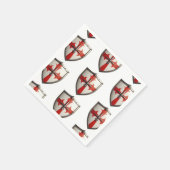 破砕機シールドデザイン スタンダードカクテルナプキン (角)