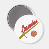 破砕機マグネット、白 マグネット (正面/裏面)