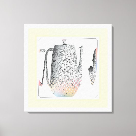 破砕血管 キャンバスプリント (正面)