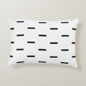破線(白と黒) アクセントクッション (裏面)