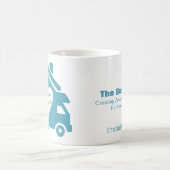 破裂させたバスコーヒー・マグ コーヒーマグカップ (中央)