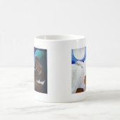破裂させたボクサー コーヒーマグカップ (中央)