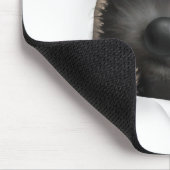 破裂するSchnoodle (黒い) マウスパッド (コーナー)