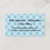 破裂アロマ料理料理シェフケータリング 名刺 (裏面)