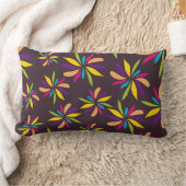 破裂パターン(の模様が)ある ランバークッション (ブランケット)