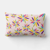 破裂パターン（の模様が）ある ランバークッション (裏面)