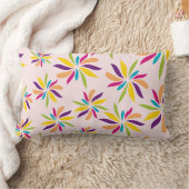 破裂パターン（の模様が）ある ランバークッション (ブランケット)