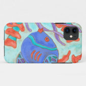 破裂音色の魚 Case-Mate iPhoneケース (裏面(横))