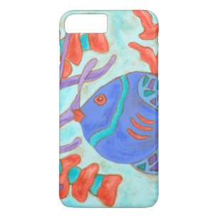 破裂音色の魚 iPhone 8 PLUS/7 PLUSケース