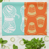 破裂音芸術パターン-裁縫 キッチンタオル (折り畳み)