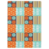 破裂音芸術パターン-裁縫 クリップボード (裏面)