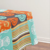 破裂音芸術パターン-裁縫 テーブルクロス (インサイチュ)