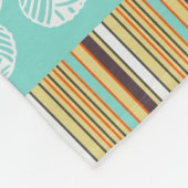 破裂音芸術パターン-裁縫 フリースブランケット (角)