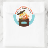 破裂香アロマ料理ポットスープソース缶詰 ラウンドシール (バッグ)