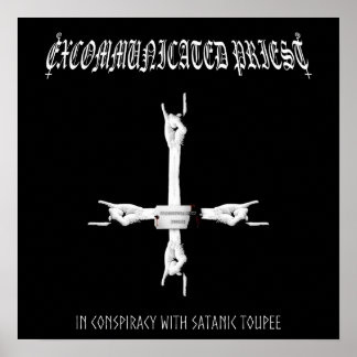 破門された司祭「共謀中」のポスター ポスター