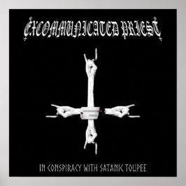 破門された司祭「共謀中」のポスター ポスター