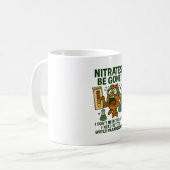 硝酸塩が消えた！ – 水おもしろい域水族館 コーヒーマグカップ (正面左)