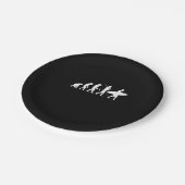 硫酸化の恋人|サーフィン進化論 ペーパープレート (アングル)