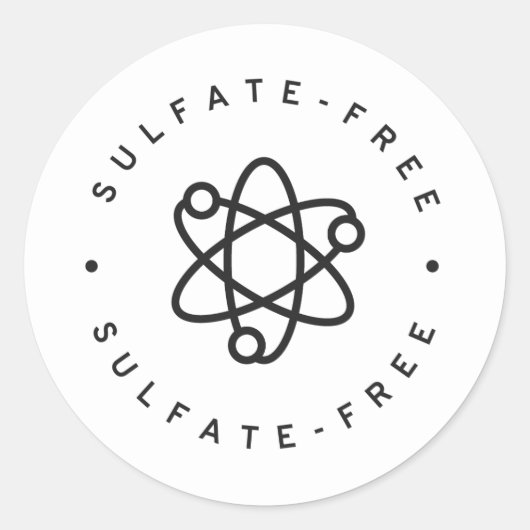 硫酸塩不含の ラウンドシール (正面)