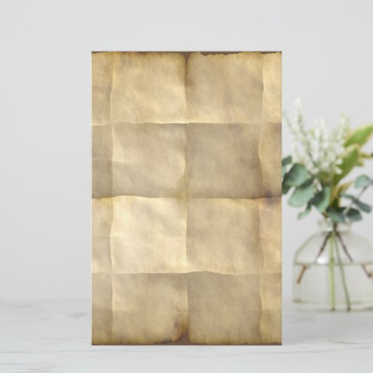 硫酸紙の文房具 便箋 (スタンド正面)