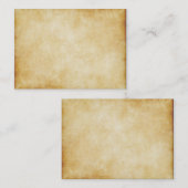 硫酸紙の背景のカスタム 名刺 (正面/裏面)