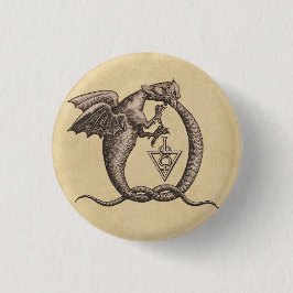 硫黄および水星のドラゴン 缶バッジ