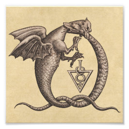 硫黄と水銀の錬金術 フォトプリント           