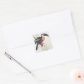 硫黄と白のトーカン、19世紀 スクエアシール (封筒)