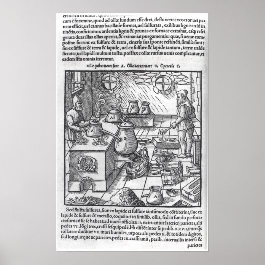 硫黄の使用 ポスター (正面)