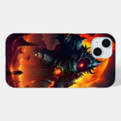 硫黄の地獄の風景 3 Case-Mate iPhoneケース (裏面 (横))