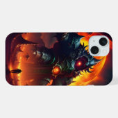 硫黄の地獄の風景 3 iPhoneケース (裏面横)