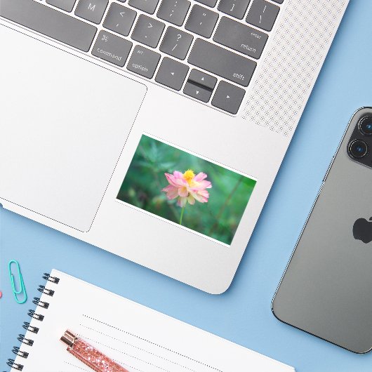 硫黄コスモス04 シール (ノートパソコンとiPhone)