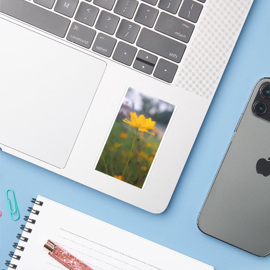 硫黄コスモス05 シール (ノートパソコンとiPhone)