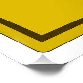 硫黄化学元素シンボル化学式g ポスター (コーナー)