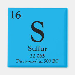 硫黄周期表 マグネット
