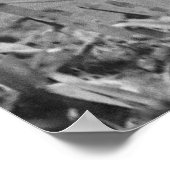 硫黄島にアメリカ国旗を揚げる（1945年） ポスター (角)